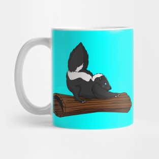 Stripy Skunk Mug